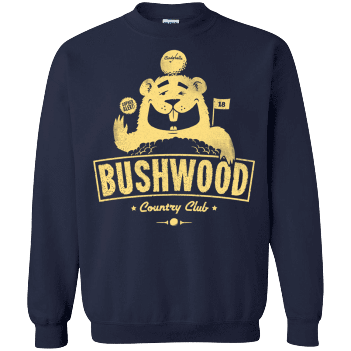 Sweatshirts Navy / Small Bushwood Crewneck Sweatshirt