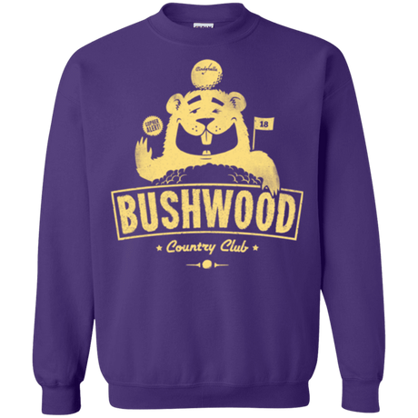 Sweatshirts Purple / Small Bushwood Crewneck Sweatshirt