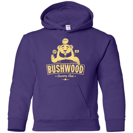 Sweatshirts Purple / YS Bushwood Youth Hoodie