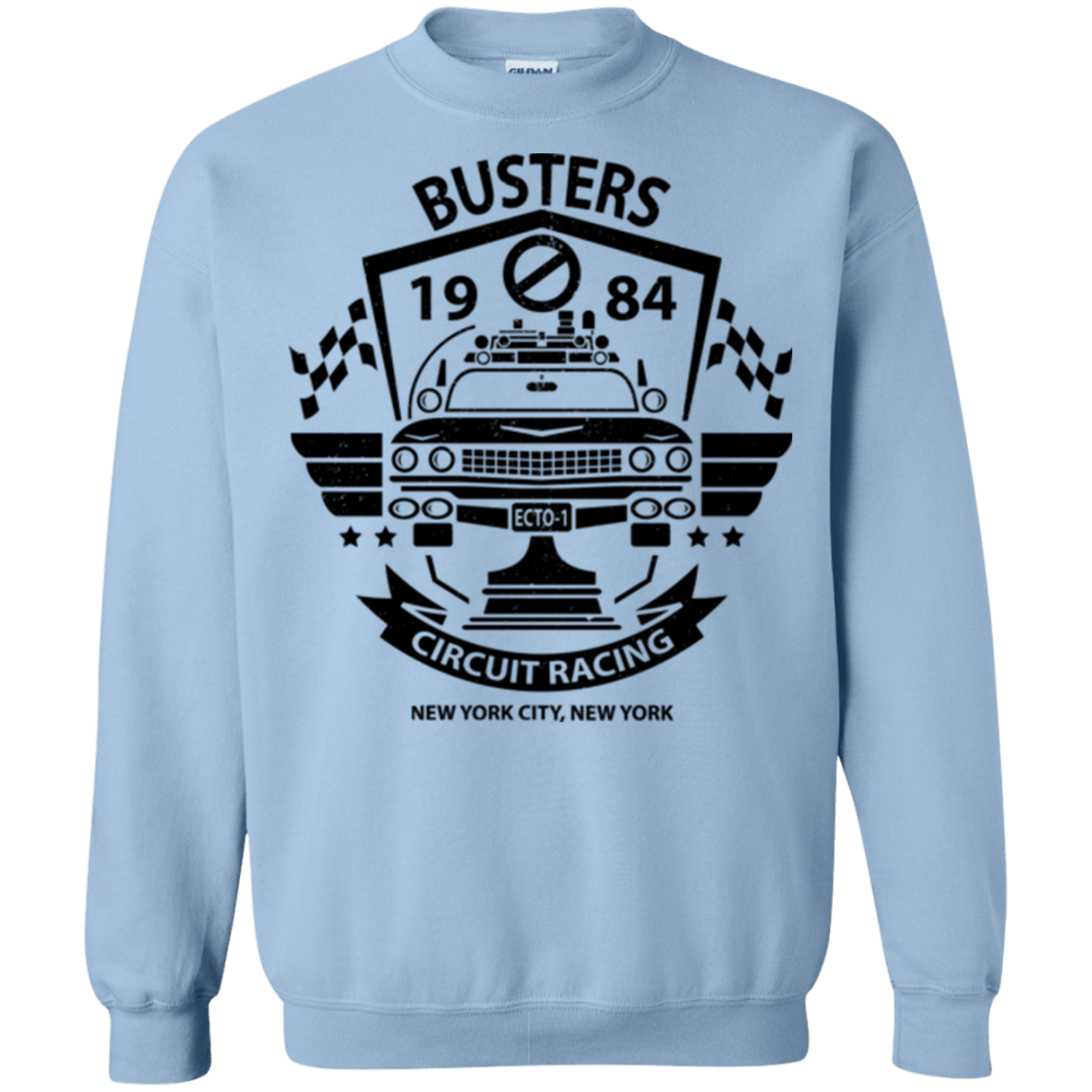 Sweatshirts Light Blue / Small Busters Circuit Crewneck Sweatshirt