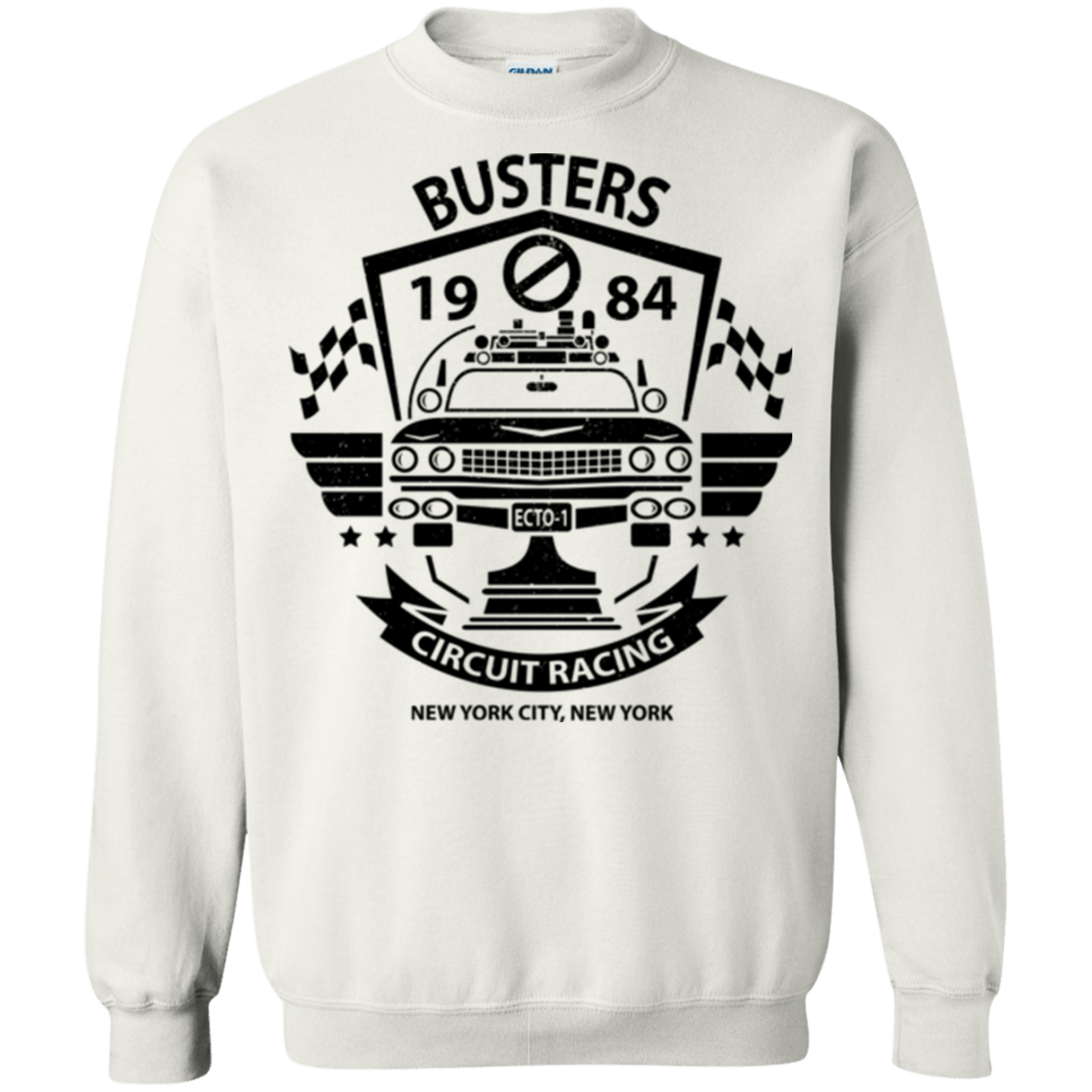 Sweatshirts White / Small Busters Circuit Crewneck Sweatshirt