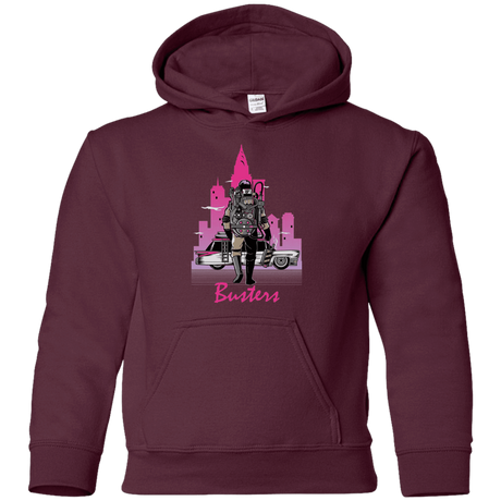 Sweatshirts Maroon / YS BUSTERS DRIVE Youth Hoodie