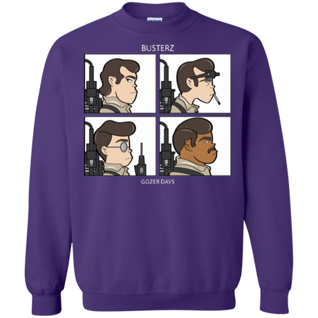 Sweatshirts Purple / Small Busterz Crewneck Sweatshirt