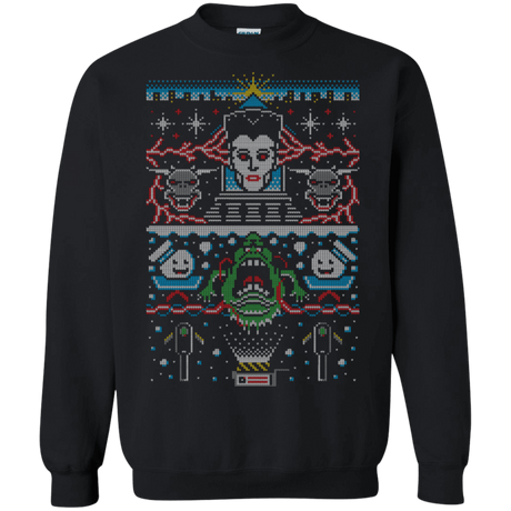 Sweatshirts Black / Small Bustin Christmas Crewneck Sweatshirt