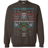 Sweatshirts Dark Chocolate / Small Bustin Christmas Crewneck Sweatshirt
