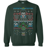 Sweatshirts Forest Green / Small Bustin Christmas Crewneck Sweatshirt