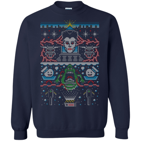 Sweatshirts Navy / Small Bustin Christmas Crewneck Sweatshirt