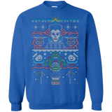 Sweatshirts Royal / Small Bustin Christmas Crewneck Sweatshirt