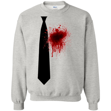 Sweatshirts Ash / Small Butcher tie Crewneck Sweatshirt