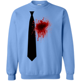 Sweatshirts Carolina Blue / Small Butcher tie Crewneck Sweatshirt
