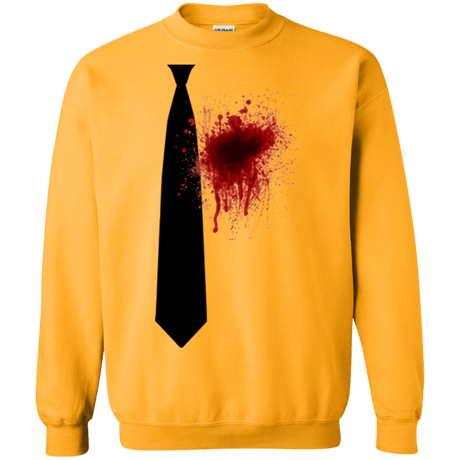 Sweatshirts Gold / Small Butcher tie Crewneck Sweatshirt