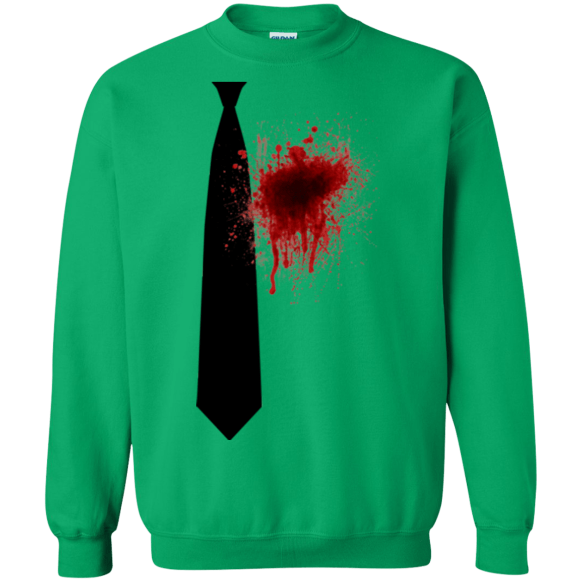 Sweatshirts Irish Green / Small Butcher tie Crewneck Sweatshirt