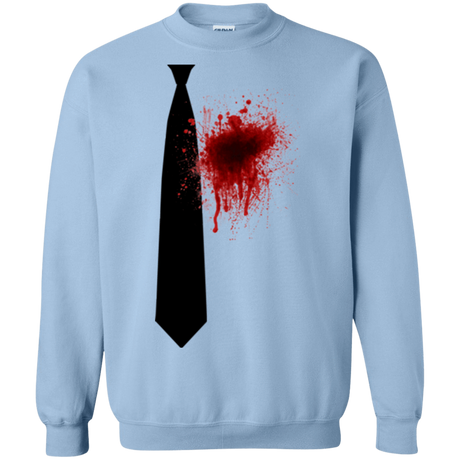 Sweatshirts Light Blue / Small Butcher tie Crewneck Sweatshirt