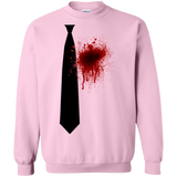 Sweatshirts Light Pink / Small Butcher tie Crewneck Sweatshirt