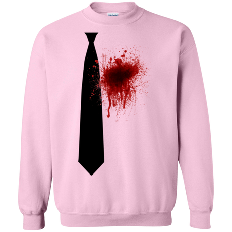 Sweatshirts Light Pink / Small Butcher tie Crewneck Sweatshirt