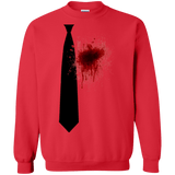 Sweatshirts Red / Small Butcher tie Crewneck Sweatshirt