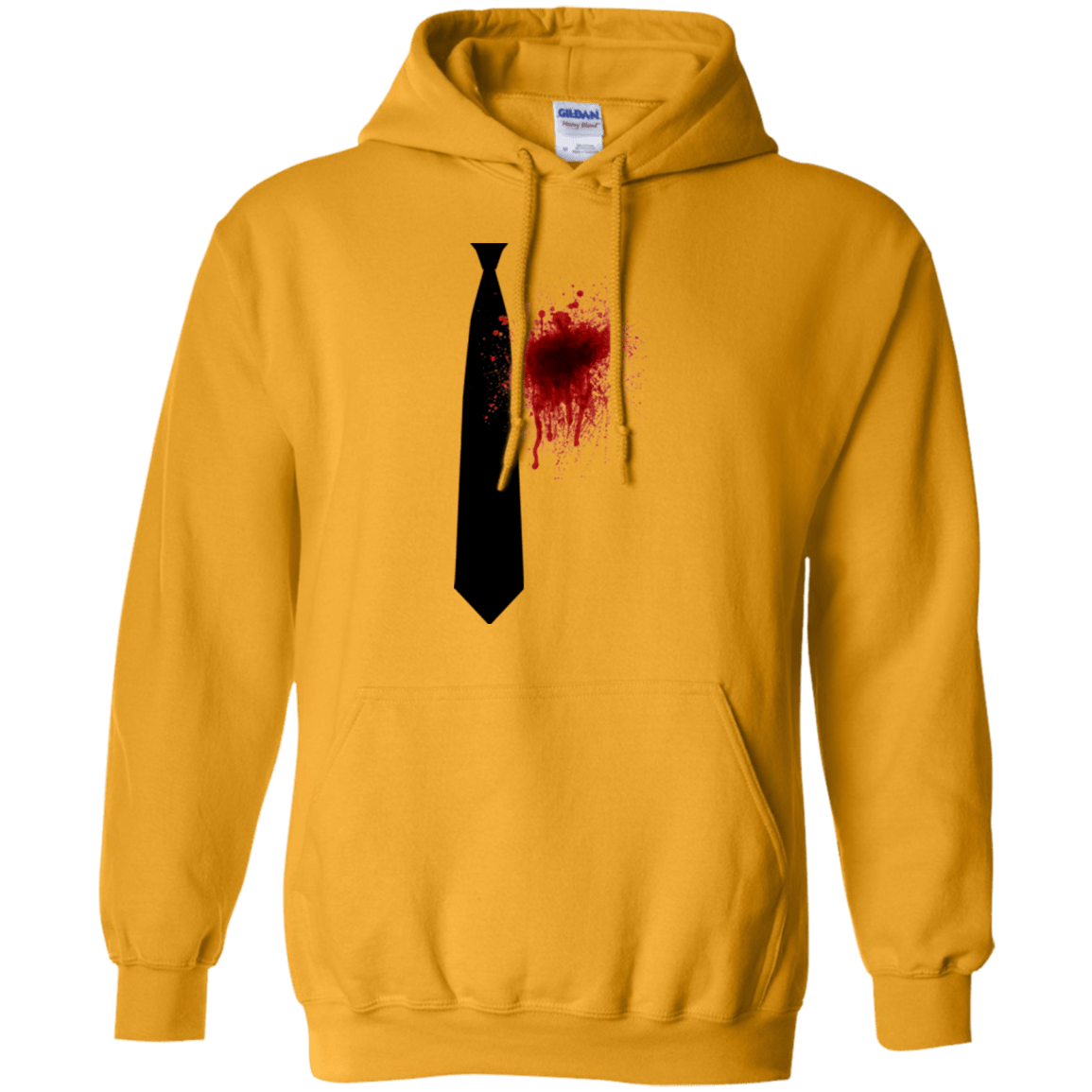 Sweatshirts Gold / Small Butcher tie Pullover Hoodie