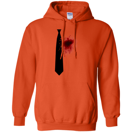 Sweatshirts Orange / Small Butcher tie Pullover Hoodie