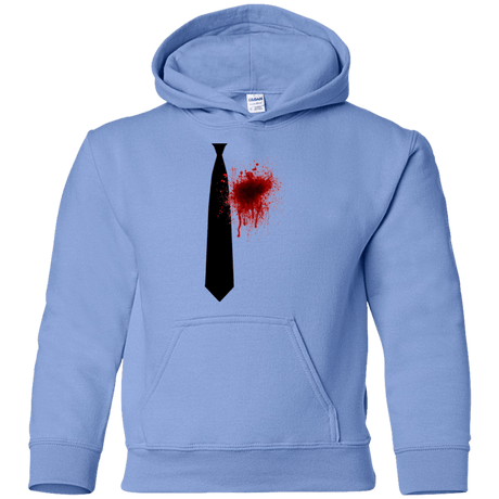 Sweatshirts Carolina Blue / YS Butcher tie Youth Hoodie