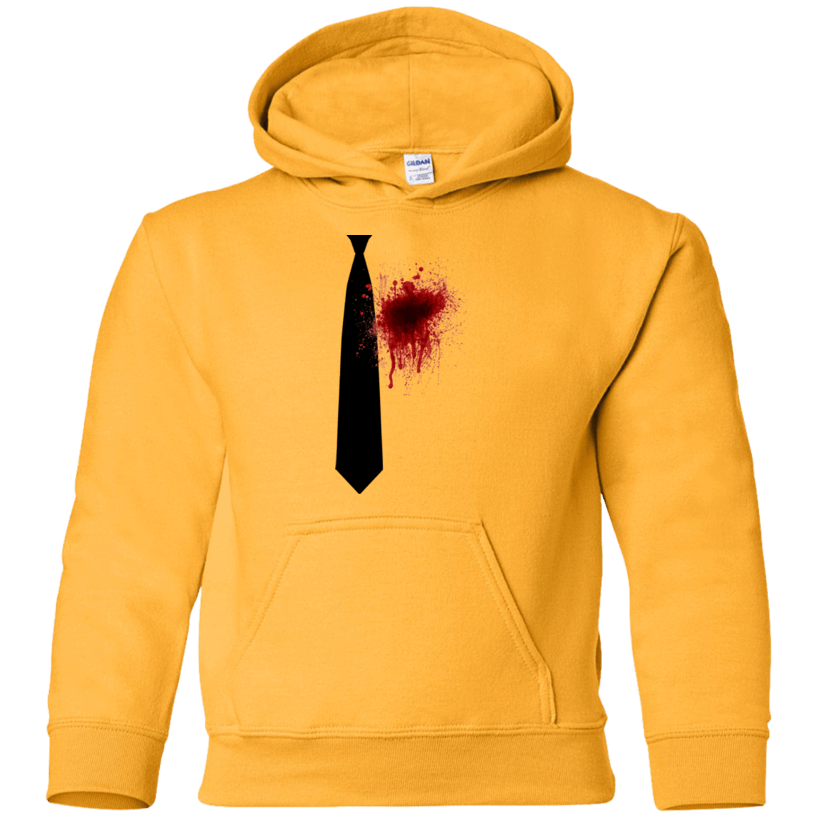 Sweatshirts Gold / YS Butcher tie Youth Hoodie