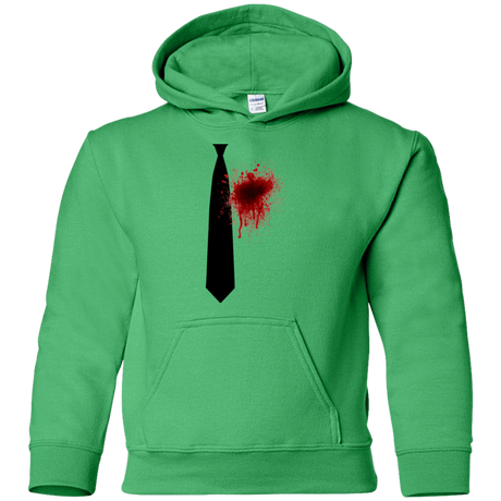 Sweatshirts Irish Green / YS Butcher tie Youth Hoodie