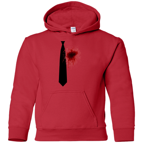 Sweatshirts Red / YS Butcher tie Youth Hoodie