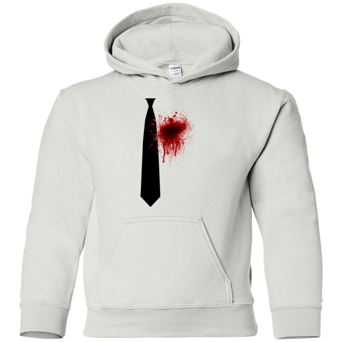 Sweatshirts White / YS Butcher tie Youth Hoodie
