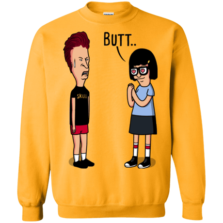 Sweatshirts Gold / S butt.. Crewneck Sweatshirt