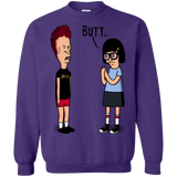Sweatshirts Purple / S butt.. Crewneck Sweatshirt