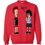 Sweatshirts Red / S butt.. Crewneck Sweatshirt