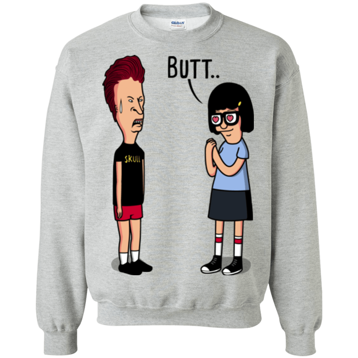 Sweatshirts Sport Grey / S butt.. Crewneck Sweatshirt