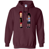 Sweatshirts Maroon / S butt.. Pullover Hoodie