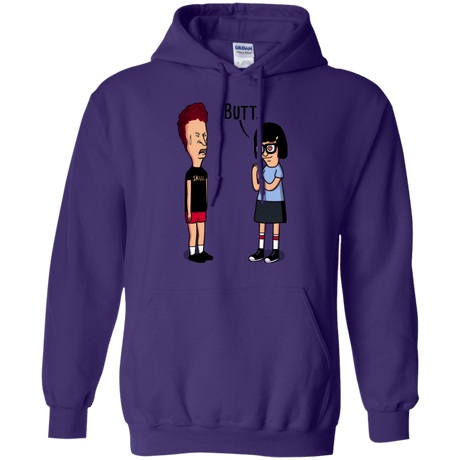 Sweatshirts Purple / S butt.. Pullover Hoodie