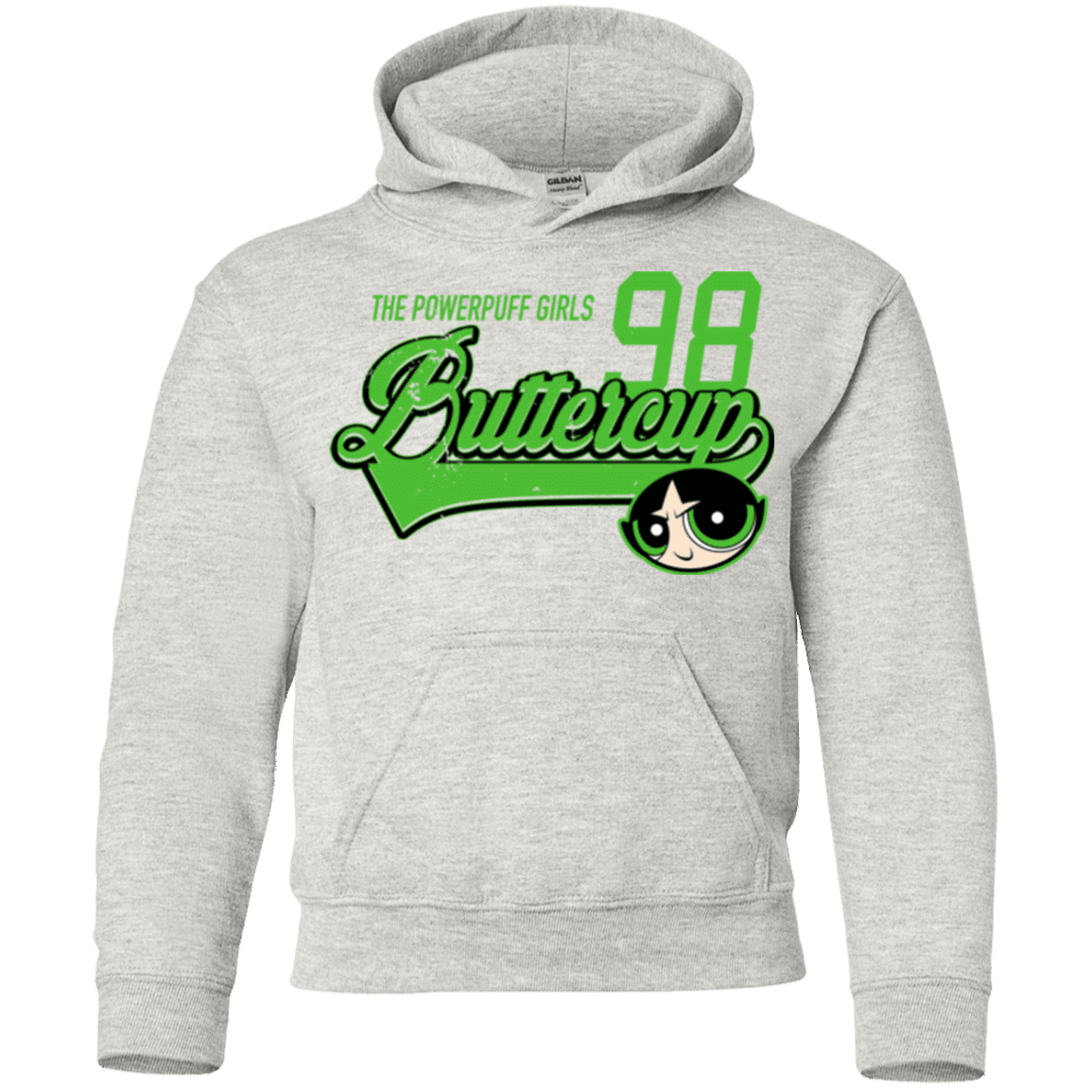 Sweatshirts Ash / YS Buttercup Youth Hoodie