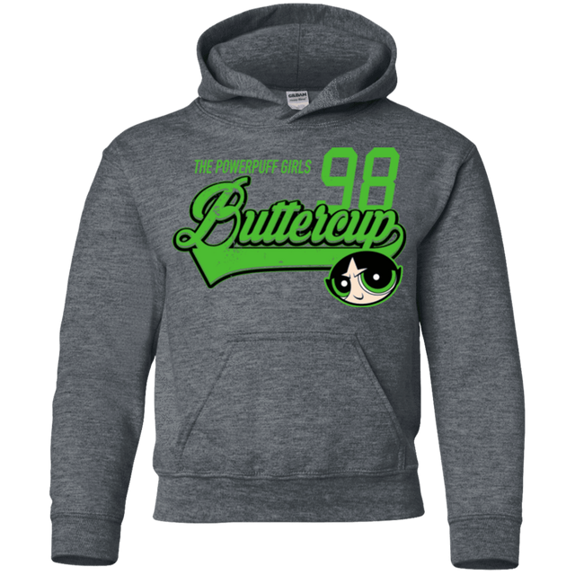 Sweatshirts Dark Heather / YS Buttercup Youth Hoodie