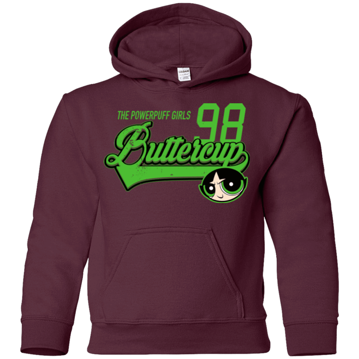Sweatshirts Maroon / YS Buttercup Youth Hoodie