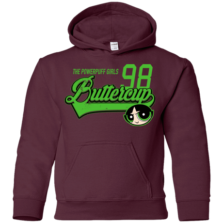 Sweatshirts Maroon / YS Buttercup Youth Hoodie