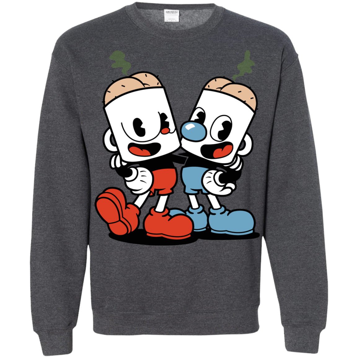 Sweatshirts Dark Heather / S Butthead Crewneck Sweatshirt
