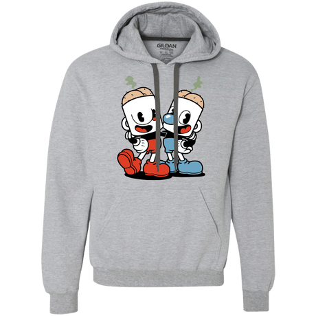 Sweatshirts Sport Grey / S Butthead Premium Fleece Hoodie
