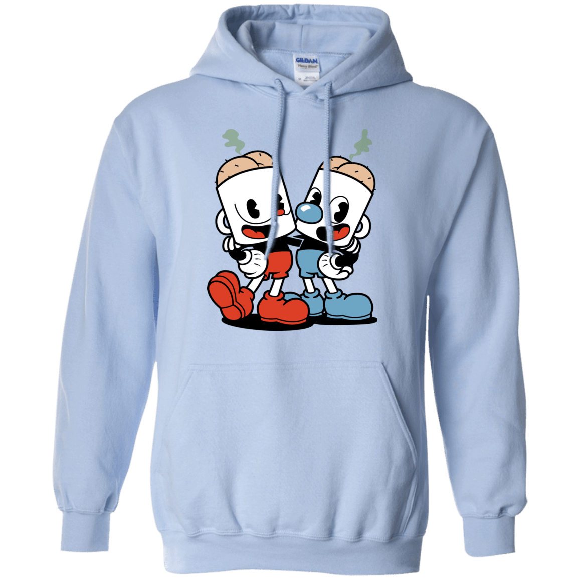 Sweatshirts Light Blue / S Butthead Pullover Hoodie