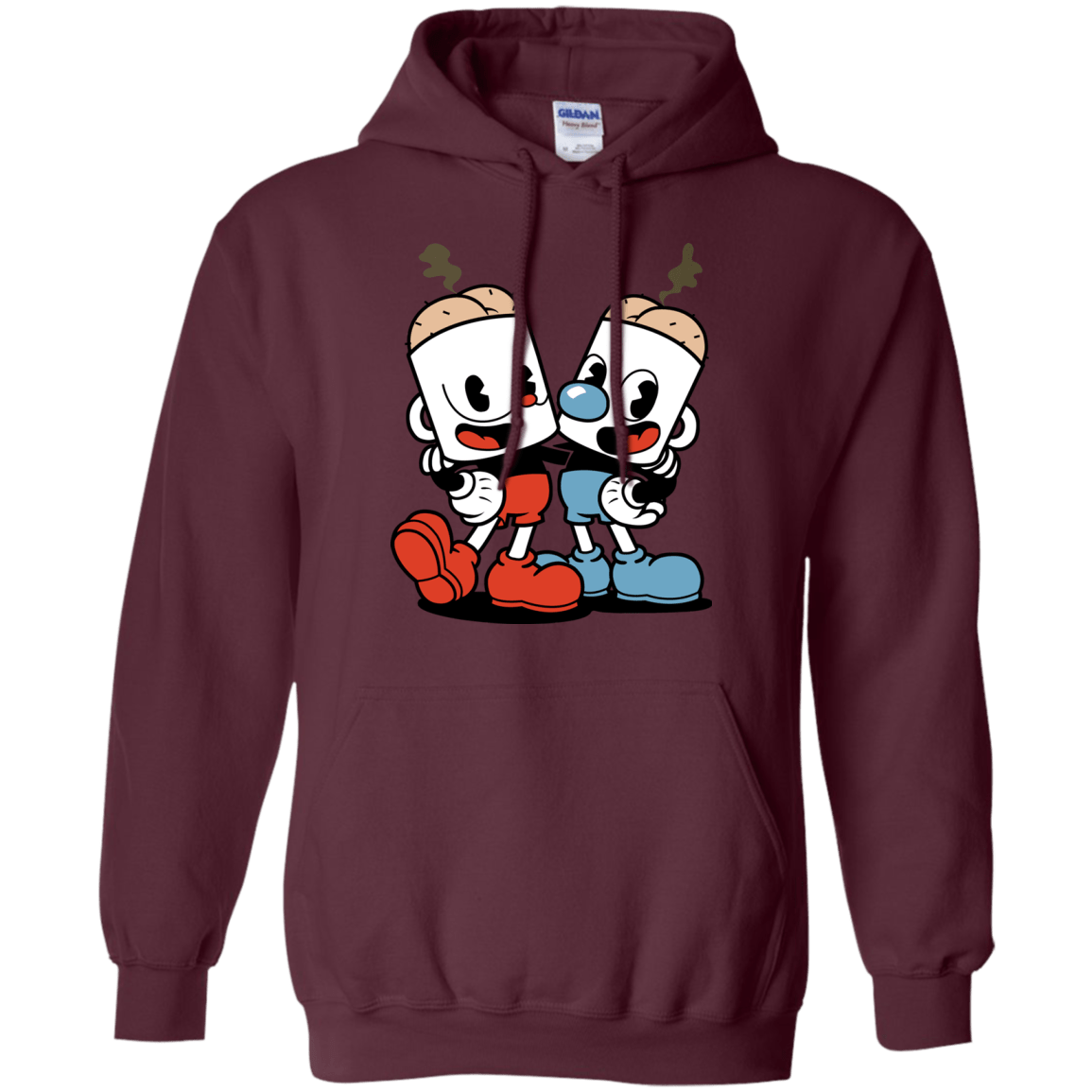 Sweatshirts Maroon / S Butthead Pullover Hoodie