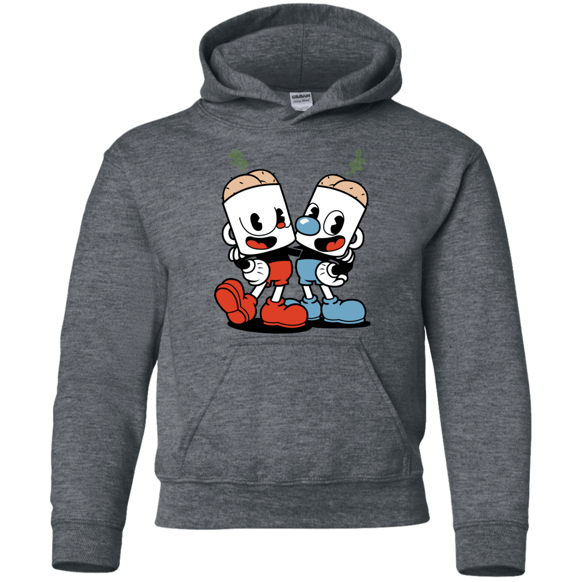 Sweatshirts Dark Heather / YS Butthead Youth Hoodie