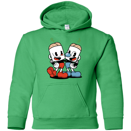 Sweatshirts Irish Green / YS Butthead Youth Hoodie