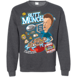 Sweatshirts Dark Heather / S Buttmunch Cereal Crewneck Sweatshirt