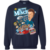 Sweatshirts Navy / S Buttmunch Cereal Crewneck Sweatshirt