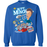 Sweatshirts Royal / S Buttmunch Cereal Crewneck Sweatshirt