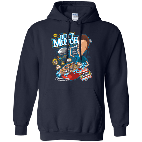 Sweatshirts Navy / S Buttmunch Cereal Pullover Hoodie