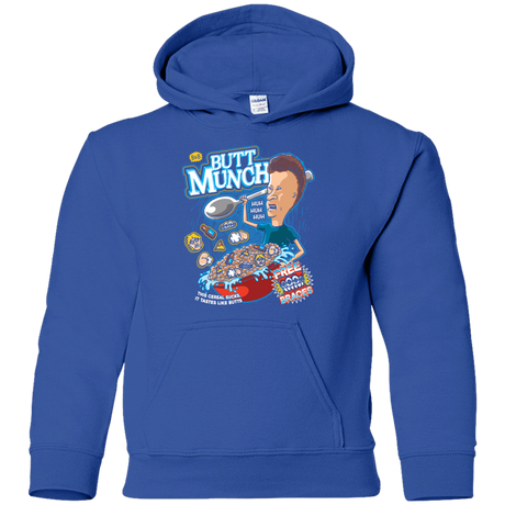 Sweatshirts Royal / YS Buttmunch Cereal Youth Hoodie