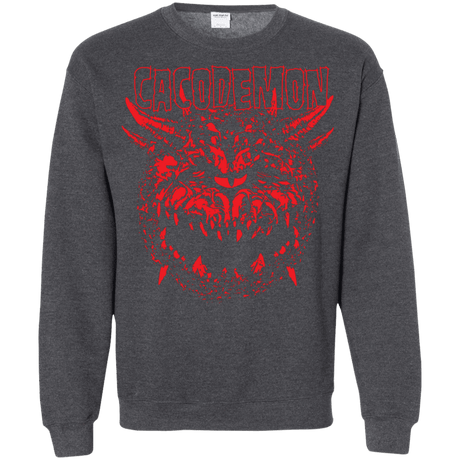 Sweatshirts Dark Heather / S Cacodemon Crewneck Sweatshirt