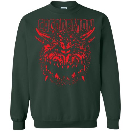 Sweatshirts Forest Green / S Cacodemon Crewneck Sweatshirt